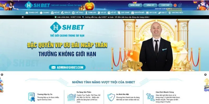 Trang chủ 34 SHBET- Casino uy tín top 1 Châu Á