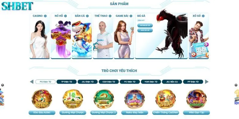 Trang chủ 35 SHBET cung cấp Kho trò chơi hấp dẫn, đỉnh cao