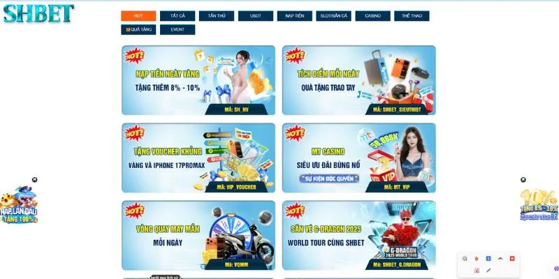 Trang chủ 36 SHBET tung ưu đãi lớn nhất 11/2025